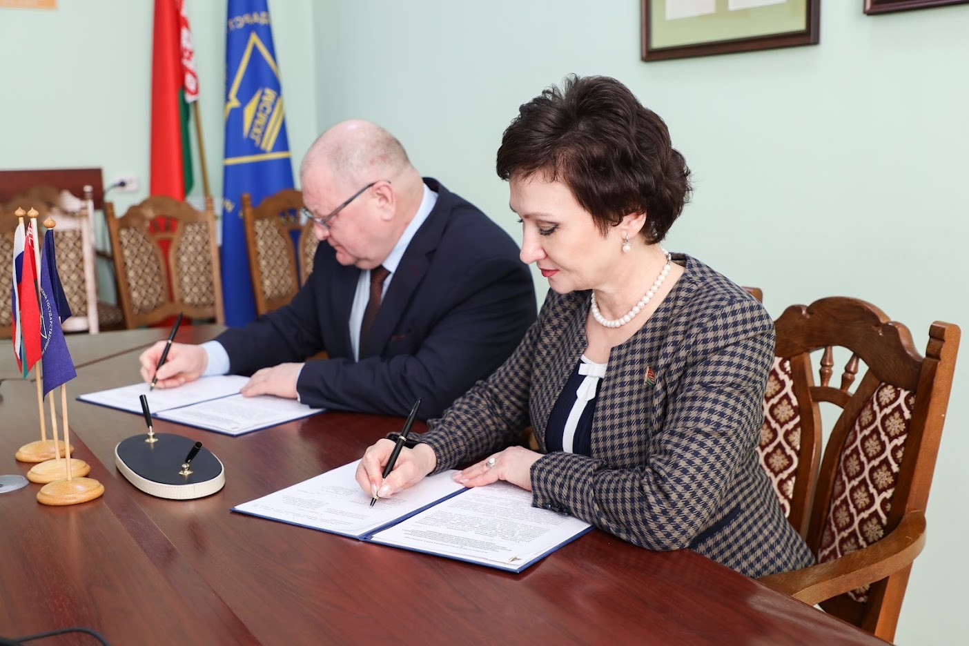 фото: Международное партнёрство: ГрГУ имени Янки Купалы и ОГУ имени И.С. Тургенева подписали договор о сотрудничестве