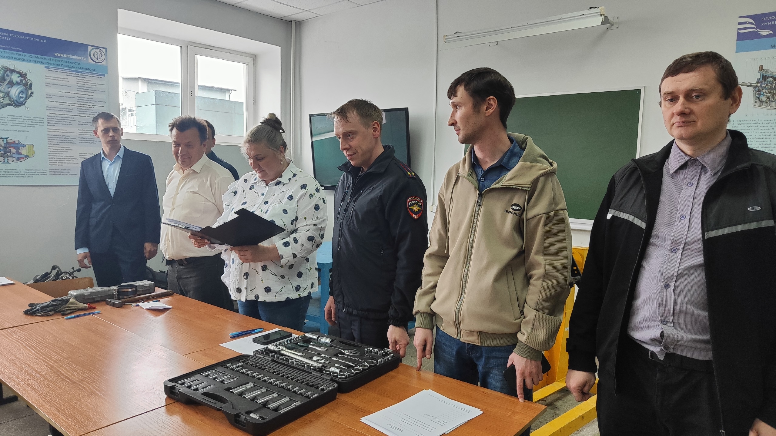 фото: Команда «Политех» ОГУ имени И.С. Тургенева — в призёрах межвузовской олимпиады по устройству автомобилей